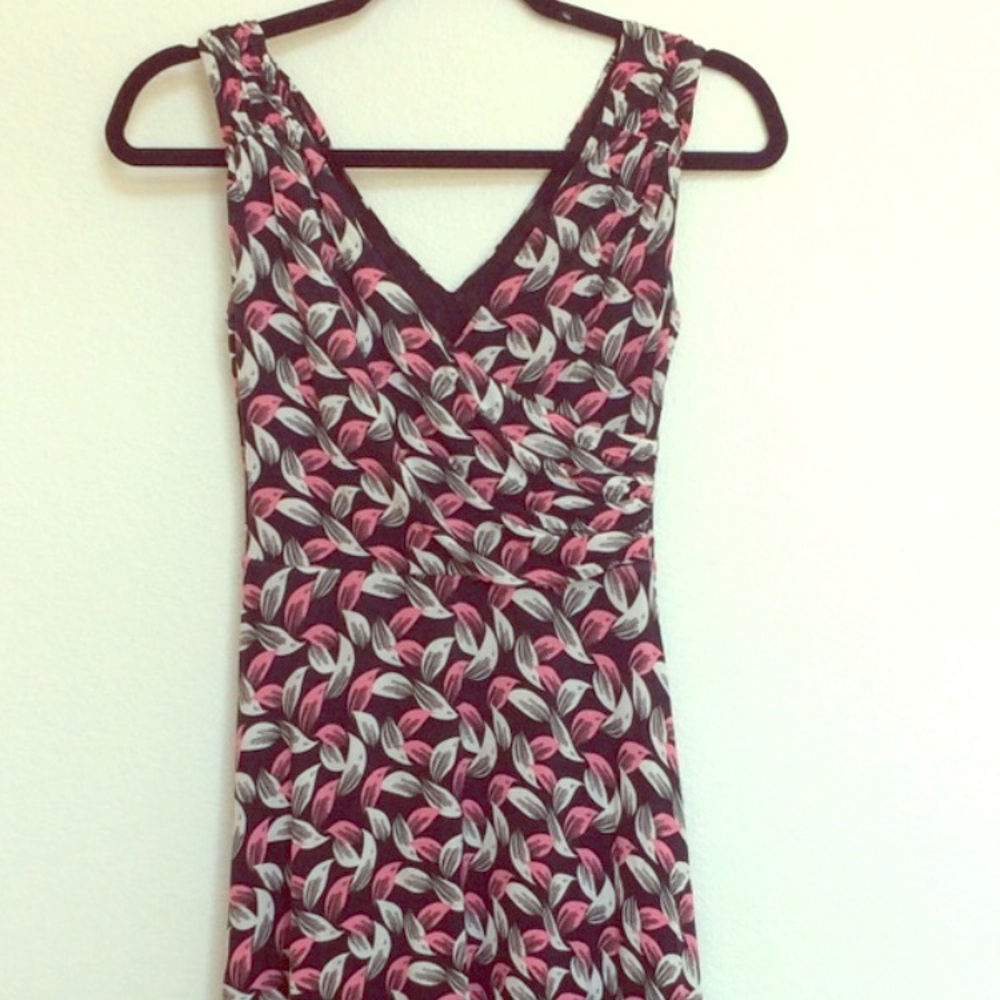 Pretty Boden Georgia jersey dress, sz 2, like new
